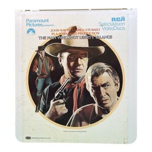 The Man Who Shot Liberty Valance RCA SelectaVision Videodisc CED